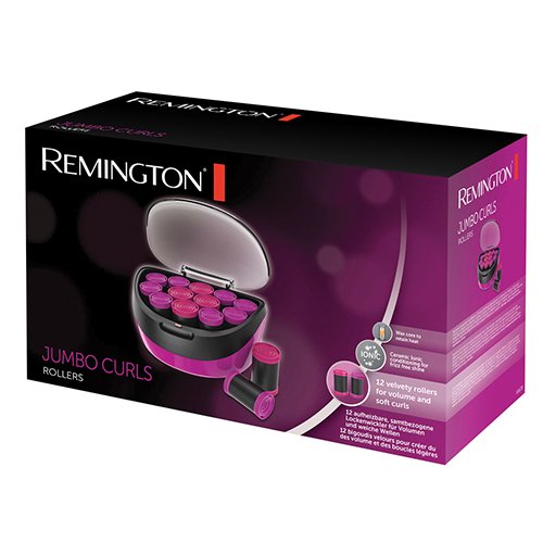 Remington H5670 Hot Jumbo Ceramic Ionic Technology Rollers with Wax Core