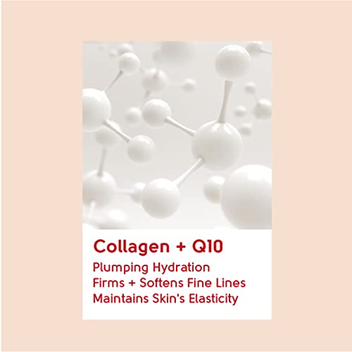Face Facts Collagen & Q10 Night Cream | Ubiquinone (Q10) + Vitamin E + Collagen | Smooth + skin elasticity | 50ml