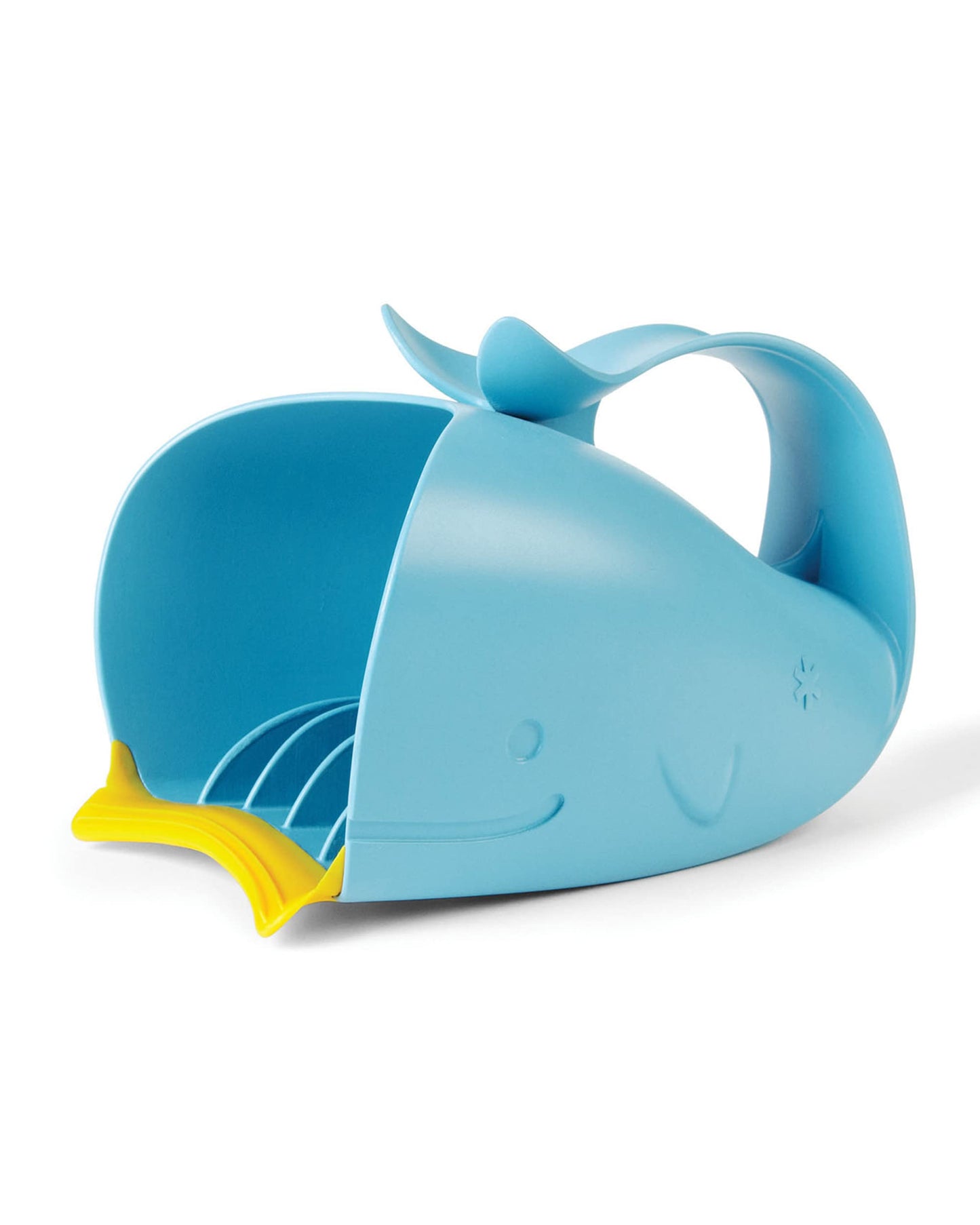 Skip Hop Baby Bath Rinse Cup, Moby Tear-Free Waterfall Rinser, Blue